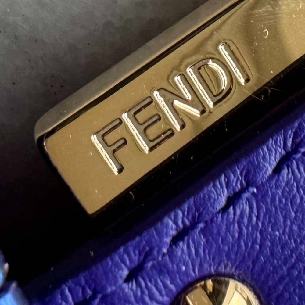 Fendi Baguette Purple sequined bag - Picture 8 of 8